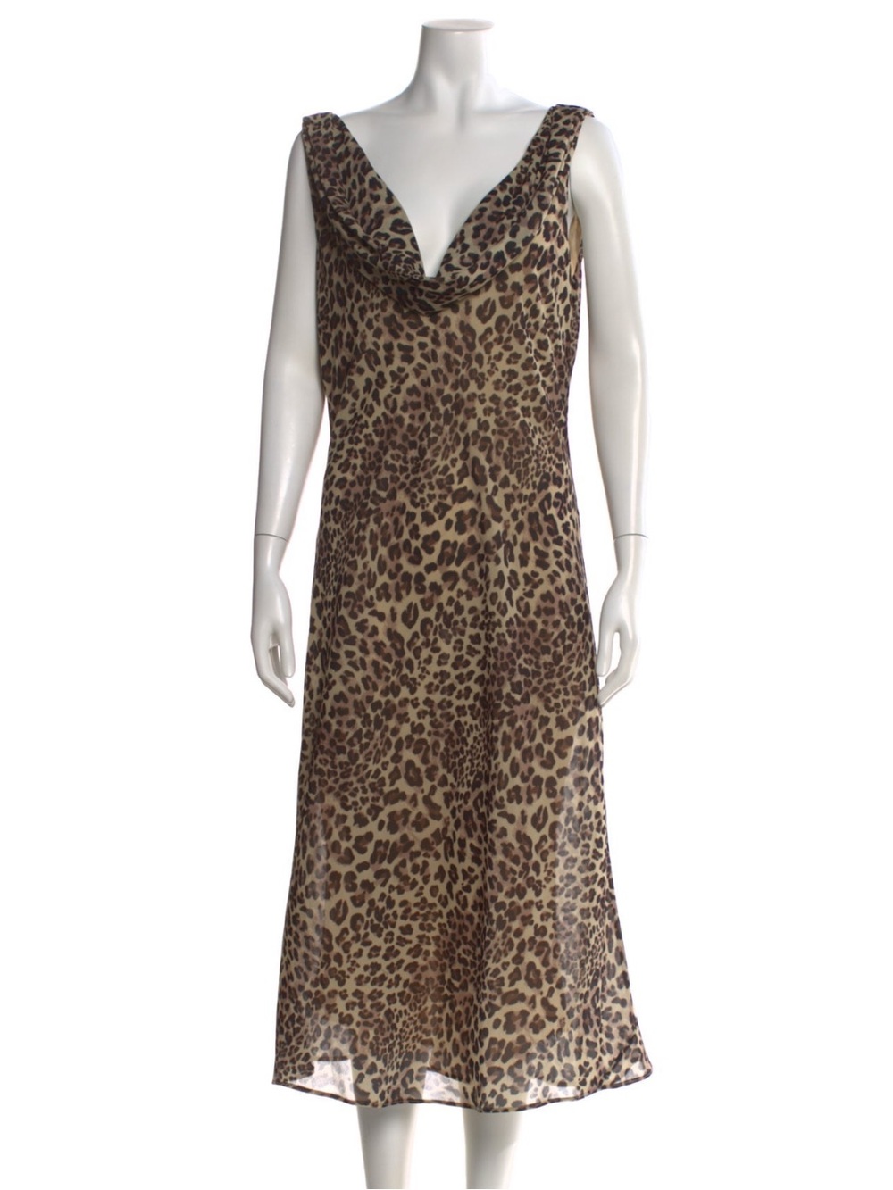 Reformation Cavallo Slip Dress - Brown